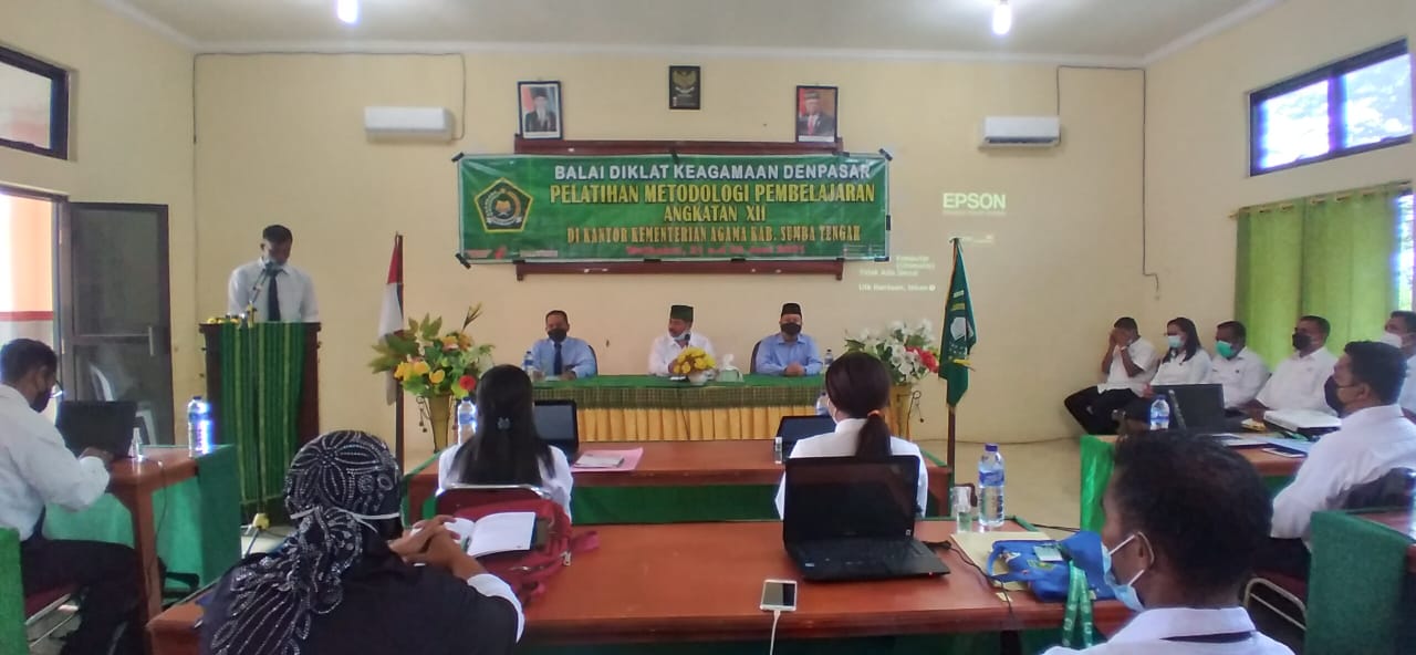 Pelatihan Metodologi Pembelajaran  Kementerian Agama Kabupaten Sumba Tengah